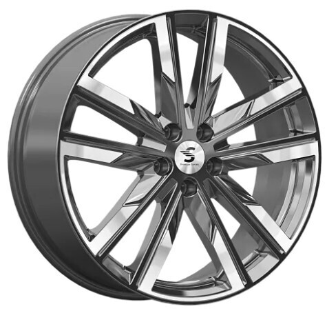Диск Premium Series Кр014 20x8 5x114.3 ET45 DIA67.1 DIAMOND GLOSS GRAPHITE