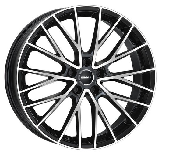 Диск Mak Speciale-D 22x11.5 5x112 ET52 DIA66.6 BLACK MIRROR