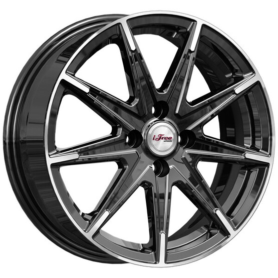 Диск Ifree Хит (Кс1081) 16x6 4x100 ET45 DIA60.1 БЛЭК ДЖЕК