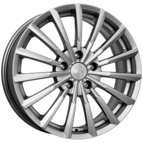 Диск K&K Акцент 17x7 5x114.3 ET45 DIA66.1 БЛЭК ПЛАТИНУМ