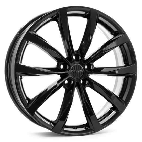Диск Mak Wolf 17x7.5 5x110 ET30 DIA65.1 GLOSS BLACK