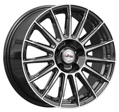 Диск Ifree Азур 16x6.5 5x105 ET38 DIA56.6 БЛЭК ДЖЕК