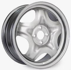 Диск Тзск Lada 16x6.5 4x100 ET41 DIA60.1 СЕРЕБРО