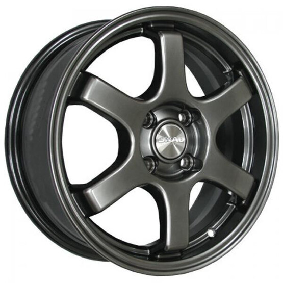 Диск Скад Киото 15x6 4x100 ET48 DIA54.1 ГРАФИТ