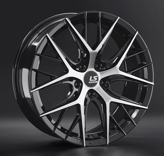 Диск Ls Wheels Flowforming Rc57 18x8 5x114.3 ET30 DIA60.1 BKF