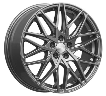 Диск Скад Азимут 17x7 5x110 ET38 DIA65.1 ГРАФИТ