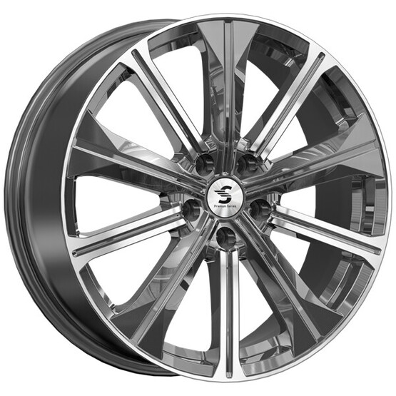 Диск Premium Series Кр013 19x7 5x114.3 ET40 DIA64.1 DIAMOND GLOSS GRAPHITE