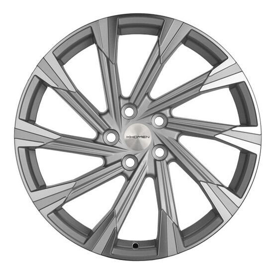 Диск Khomen 1901 19x7.5 5x114.3 ET39 DIA60.1 SILVER-FP
