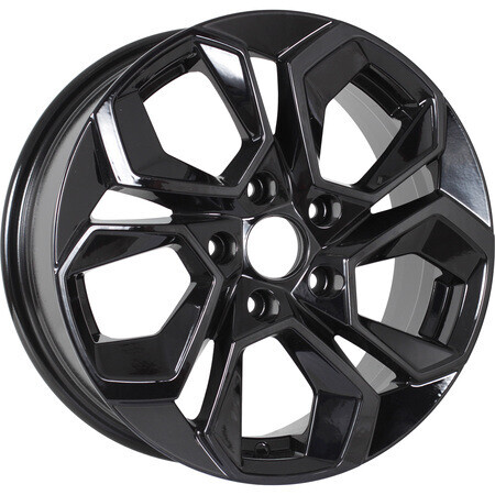 Диск Kdw Kd1620 16x6.5 5x108 ET45 DIA63.3 BLACK_PAINTED