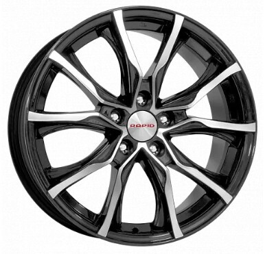 Диск K&K Твист 17x7.5 5x112 ET51 DIA57.1 АЛМАЗ ЧЕРНЫЙ