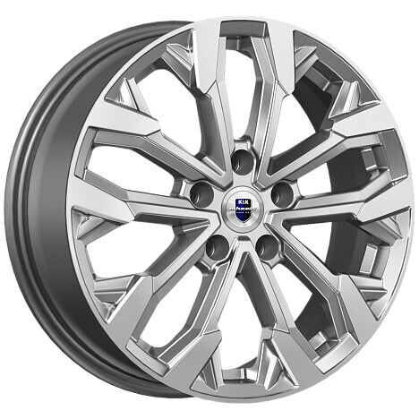 Диск K&K Морейн 17x6.5 5x112 ET38 DIA66.6 ДАРК ПЛАТИНУМ