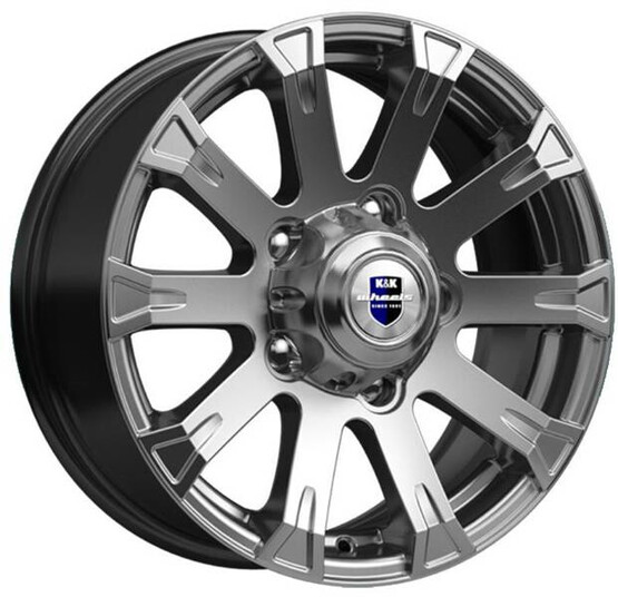 Диск K&K Байкал 16x7 5x139.7 ET35 DIA98 ДАРК ПЛАТИНУМ