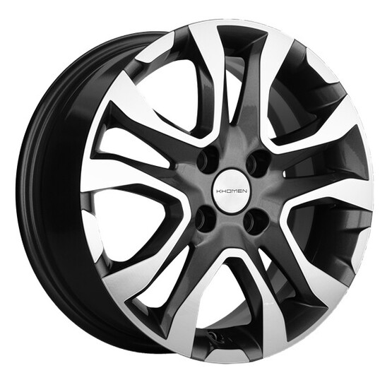 Диск Khomen 1503 15x6 4x100 ET50 DIA60.1 GRAY-FP