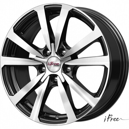 Диск Ifree Бэнкс 17x7 5x114.3 ET45 DIA67.1 БЛЭК ДЖЕК