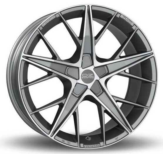 Диск Oz Quaranta 19x8.5 5x112 ET44 DIA75.1 GRIGIO CORSA DIAMOND CUT