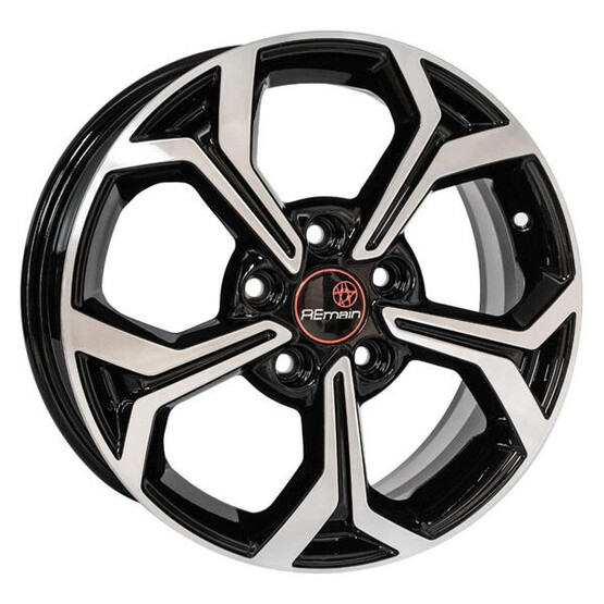 Диск Remain R190 16x6.5 5x114.3 ET50 DIA66.1 АЛМАЗ ЧЕРНЫЙ
