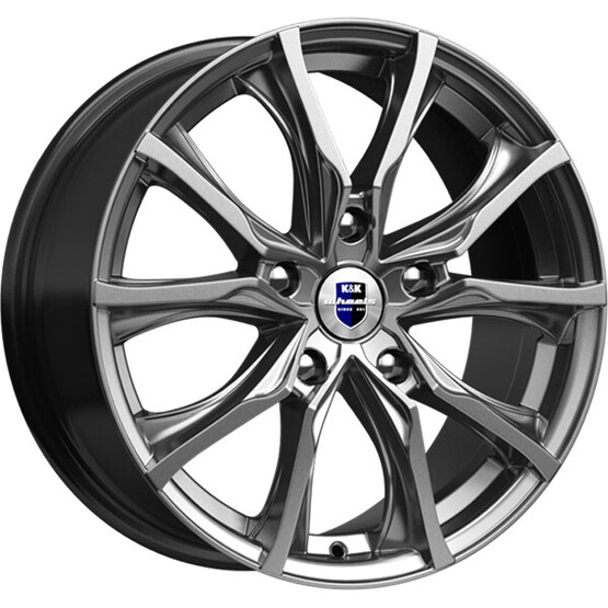 Диск K&K Твист 17x7.5 5x114.3 ET41 DIA67.1 ДАРК ПЛАТИНУМ