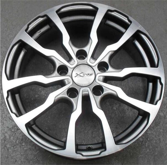 Диск X'trike X-117 16x6.5 5x114.3 ET40 DIA66.1 HSB/FP