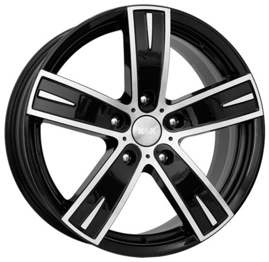 Диск K&K Онегин 18x8 5x112 ET56 DIA66.6 АЛМАЗ ЧЕРНЫЙ