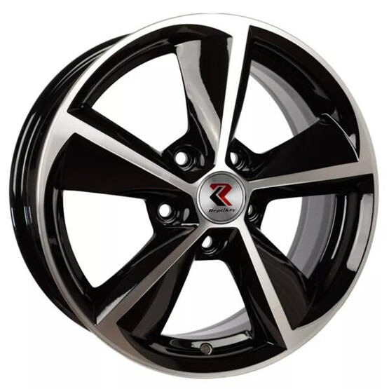 Диск Replikey R160 16x6.5 5x114.3 ET41 DIA67.1 BK/FP