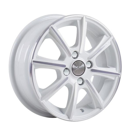 Диск Скад Монако 14x5.5 4x98 ET38 DIA58.6 АЛМАЗ-БЕЛЫЙ