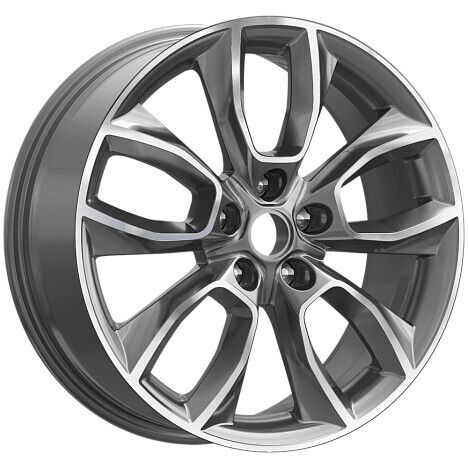 Диск Premium Series Кр001 18x7 5x112 ET43 DIA57.1 DIAMOND GLOSS GRAPHITE