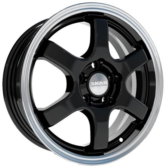 Диск Скад Киото 15x6 5x100 ET38 DIA57.1 АНТРАЦИТ АЛМАЗ