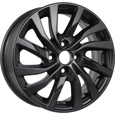 Диск Kdw Kd1546 15x6 4x100 ET40 DIA60.1 MATT_BLACK_PAINTED
