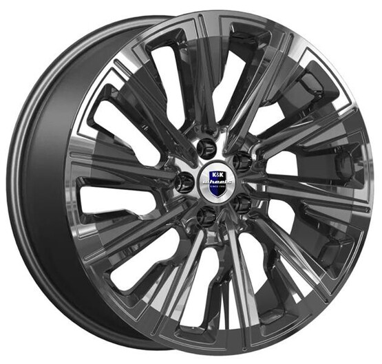 Диск K&K Галего (Кс1039) 19x7.5 5x108 ET49 DIA63.3 КВАРЦ