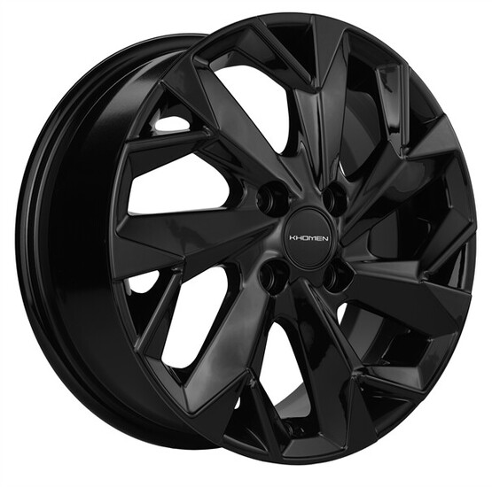 Диск Khomen 1508 15x6 4x100 ET39 DIA56.6 BLACK