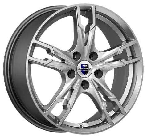 Диск K&K Солар 17x7 4x100 ET43 DIA60.1 ДАРК ПЛАТИНУМ