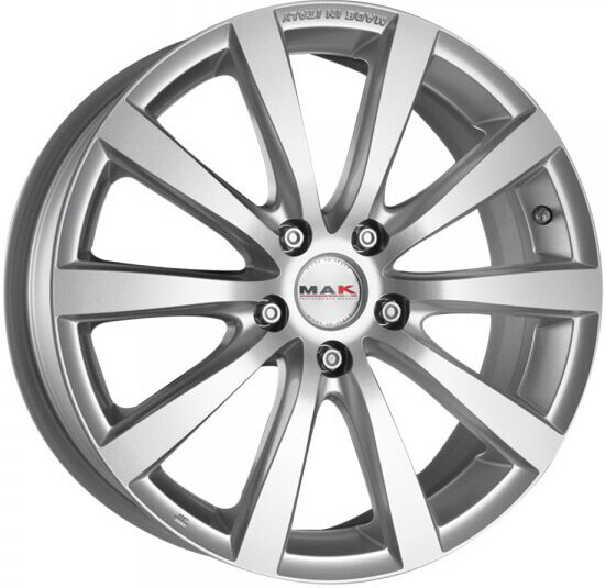 Диск Mak Iguan 17x8 5x114.3 ET40 DIA76.1 SILVER