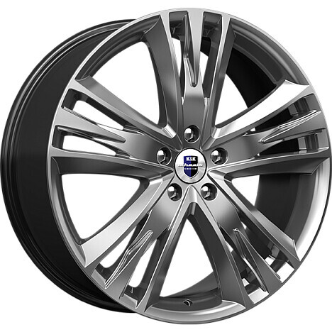 Диск K&K Атлас 20x8.5 5x108 ET45 DIA67.1 ДАРК ПЛАТИНУМ