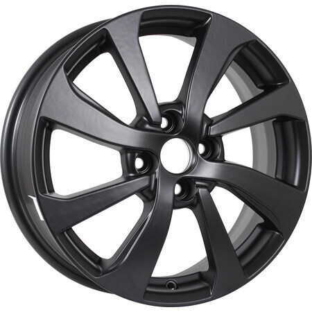 Диск Kdw Kd1640 16x6 4x100 ET50 DIA60.1 MATT_BLACK_PAINTED