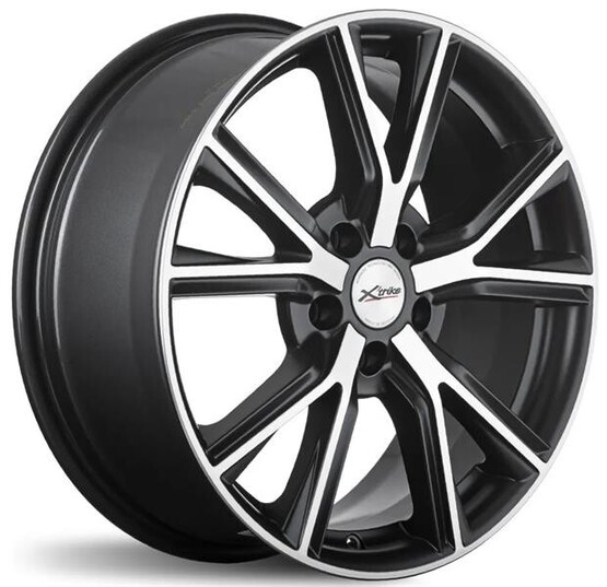 Диск X'trike X-122 18x7.5 5x108 ET47 DIA60.1 BKM/FP