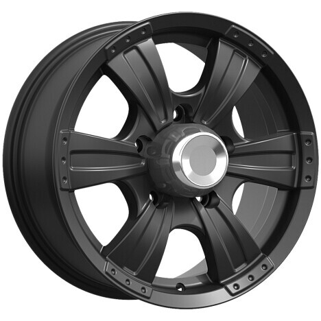 Диск Скад Рейнджер 16x7 5x139.7 ET35 DIA109.7 ЧЁРНЫЙ БАРХАТ