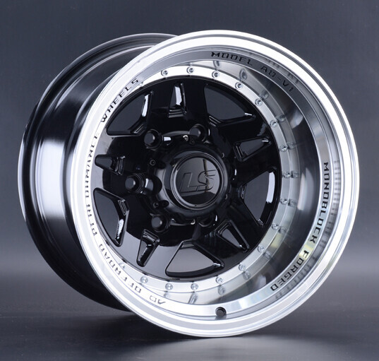 Диск Ls Wheels Ls 878 15x10 6x139.7 ET-44 DIA106.1 BKL