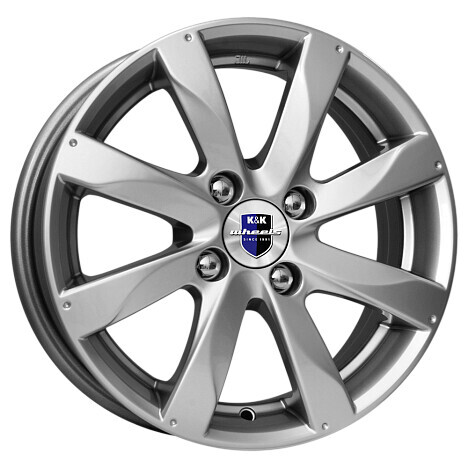 Диск K&K Джемини 15x6 4x100 ET40 DIA60.1 ДАРК ПЛАТИНУМ