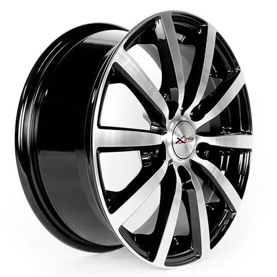 Диск X'trike X-115 15x6 5x100 ET38 DIA57.1 BK/FP