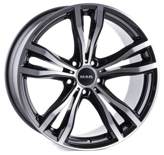Диск Mak X-Mode 19x9 5x120 ET18 DIA74.1 BLACK MIRROR