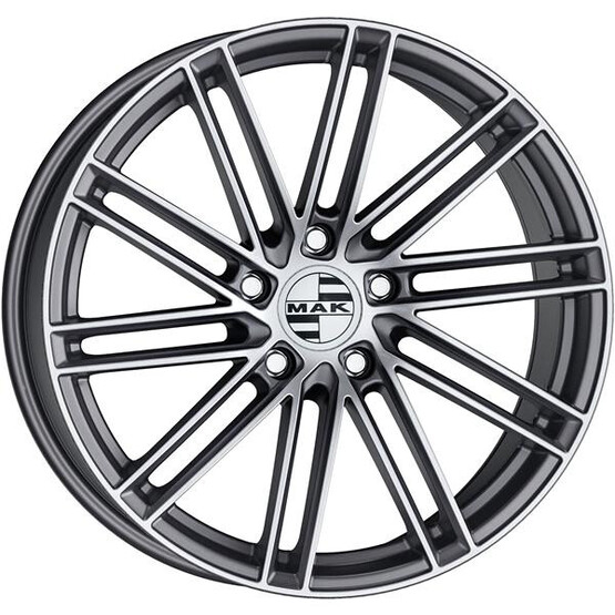 Диск Mak Leipzig-D 20x10.5 5x130 ET55 DIA71.6 GUNMETAL MIRROR FACE