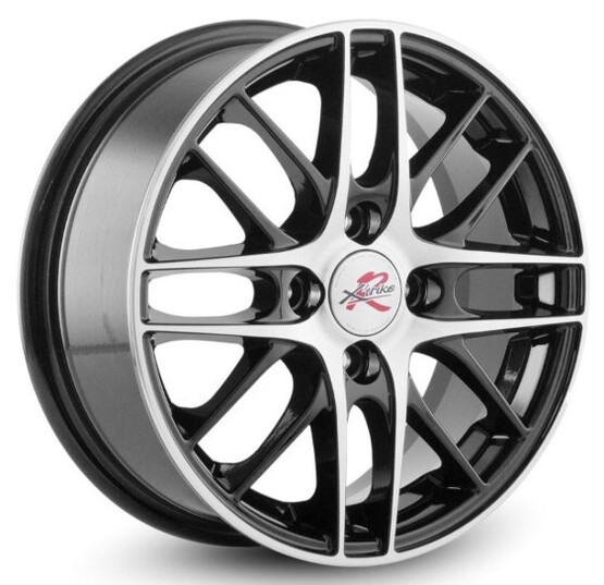 Диск X'trikerst R004 14x5.5 4x98 ET35 DIA58.6 BK/FP