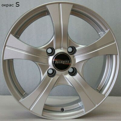 Диск Tech Line 410 14x5.5 4x98 ET32 DIA58.6 S