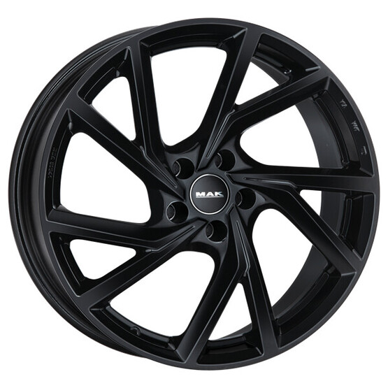 Диск Mak Kassel 19x8 5x114.3 ET40 DIA76.1 GLOSS BLACK