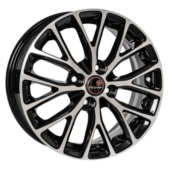 Диск Remain R112 15x6 4x100 ET50 DIA60.1 АЛМАЗ ЧЕРНЫЙ