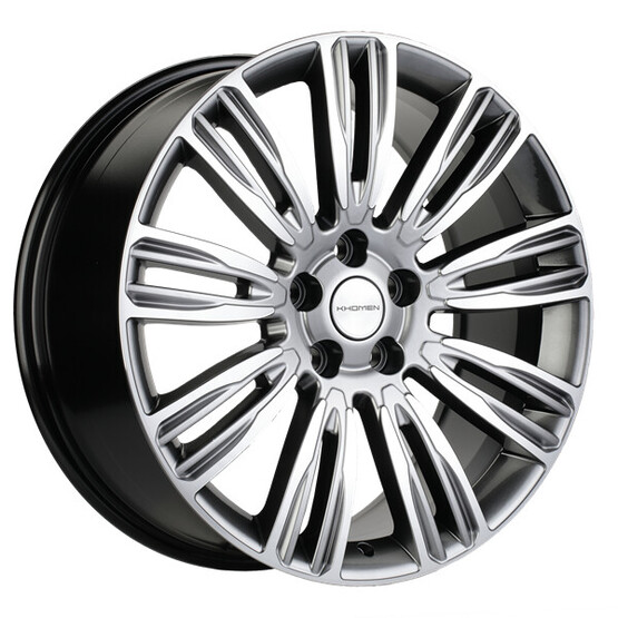 Диск Khomen 2004 20x8.5 5x120 ET45 DIA72.6 DARK CHROME