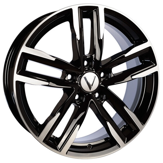 Диск Вектор B213 17x7 5x114.3 ET45 DIA60.1 АЛМАЗ ЧЕРНЫЙ