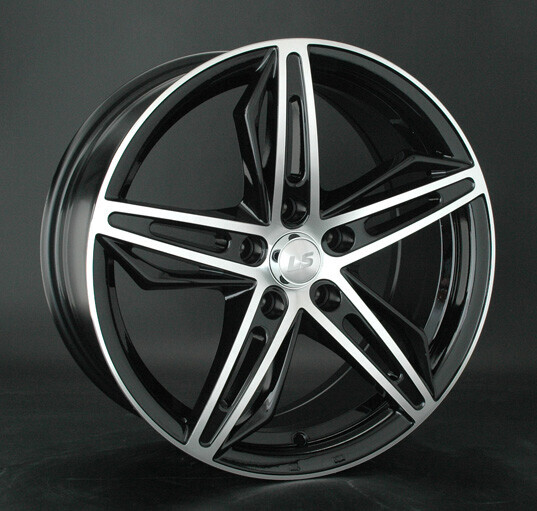 Диск Ls Wheels Ls 756 17x7.5 5x114.3 ET45 DIA73.1 BKF