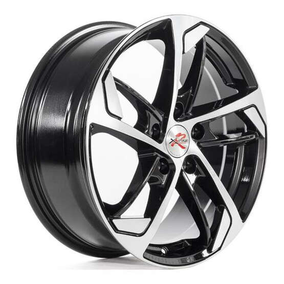 Диск X'trikerst R037 17x7 5x114.3 ET45 DIA60.1 BK/FP
