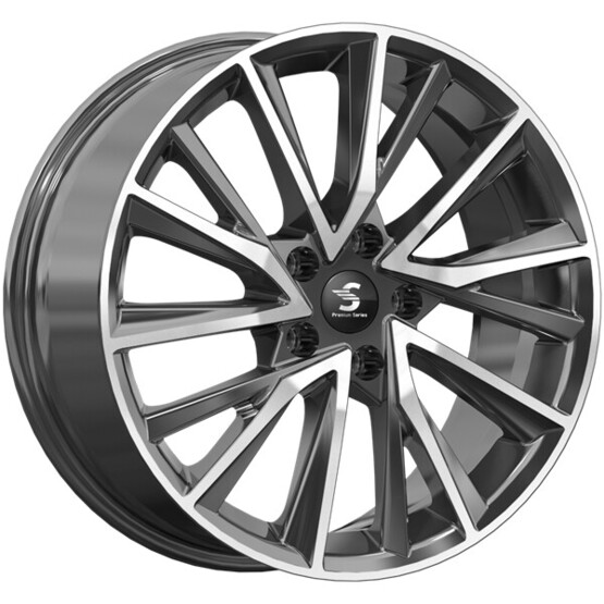 Диск Premium Series Кр010 18x7.5 5x114.3 ET45 DIA67.1 DIAMOND BLACK GRIS